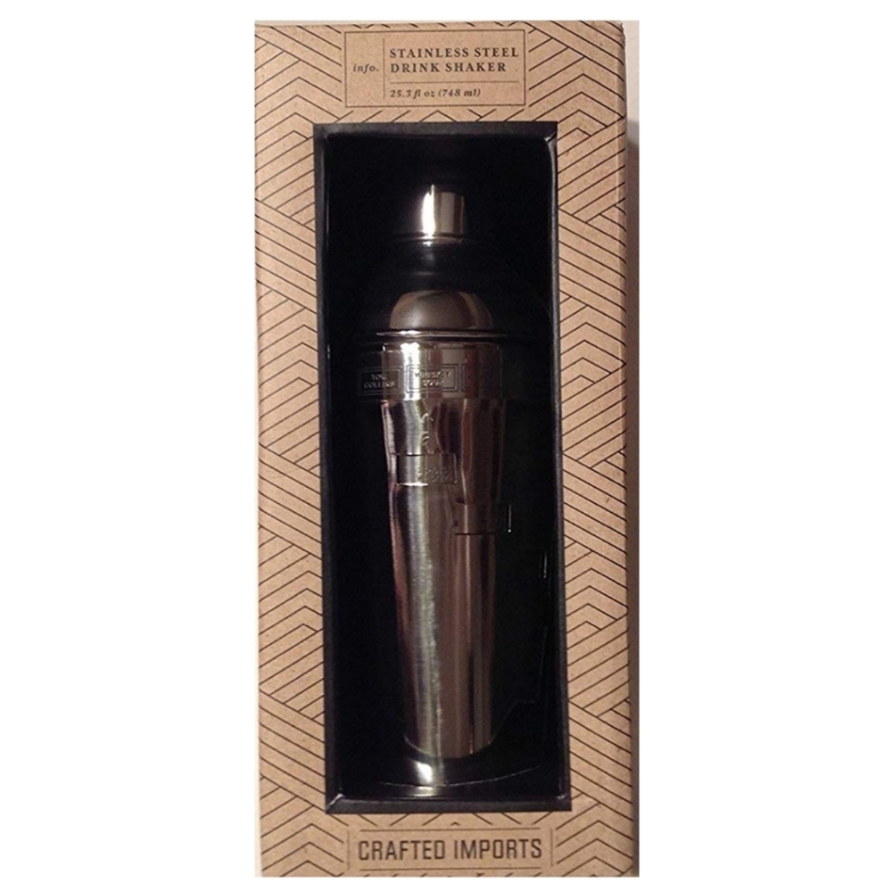 STAINLESS STEEL COCKTAIL SHAKER 🍸